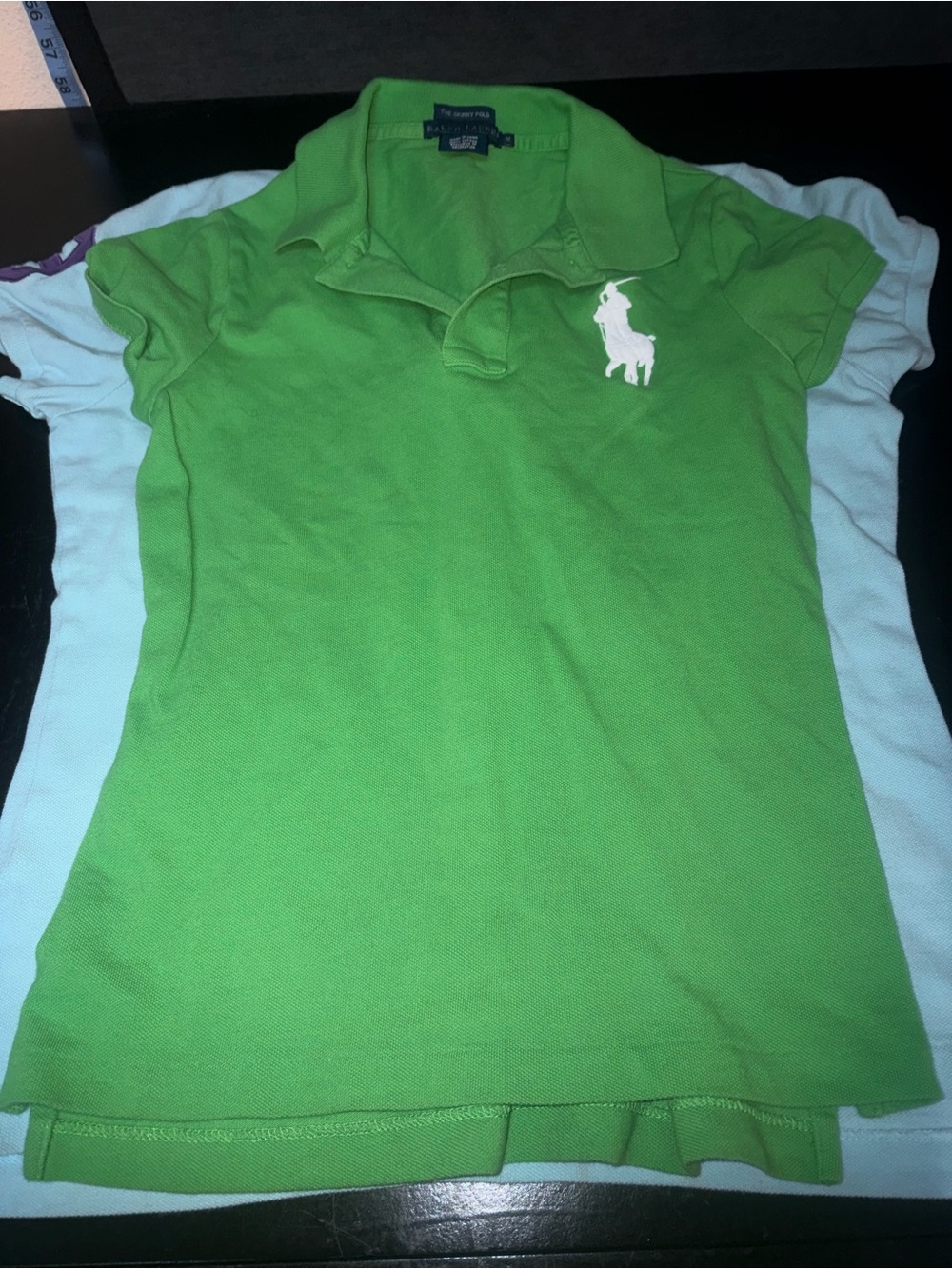 Ralph Lauren Blue Label Polo Trio - Green, Red, White - Picture 3 of 4